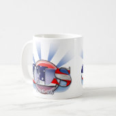 CLS in den USA - Clinical Laboratory Scientist Cu Kaffeetasse (Vorderseite Links)