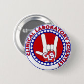 CLS KLINISCHES LABOR WISSENSCHAFTLER I LIEBE LOGO BUTTON (Vorne & Hinten)