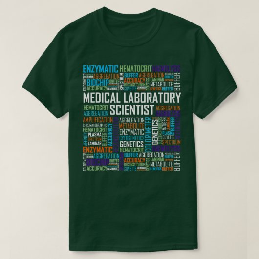 CLS Medical Laboratory Scientist  Words Gift Week  T-Shirt (Design vorne)