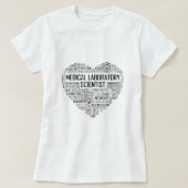 CLS Medizinischer Laborwissenschaftler T Shirt Kli (Design vorne)