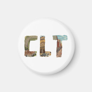 CLT Charlotte North Carolina Magnet