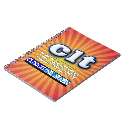 CLT-LOGO - KLINISCHE LABORTECHNIK NOTIZBLOCK (Linke Seite)