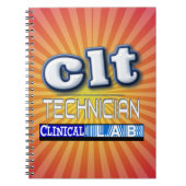 CLT-LOGO - KLINISCHE LABORTECHNIK NOTIZBLOCK (Vorderseite)