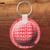 CLT SPHERE BLUTDROP KLINISCHE LABORTECH SCHLÜSSELANHÄNGER (Vorderseite)