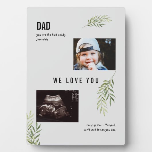 Cltrasound 2 Foto Kindertagesstätte Fotoplatte (Vorderseite)