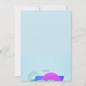 Club 21 Geburtstagsparty Einladung (Rückseite)