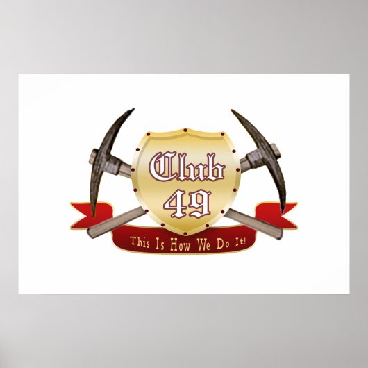Club 49 24x36 Poster (Vorne)