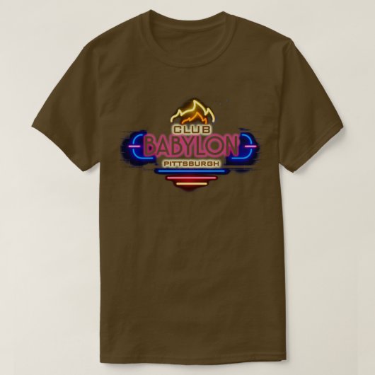 Club Babylon von Que als Folk T-Shirt (Design vorne)