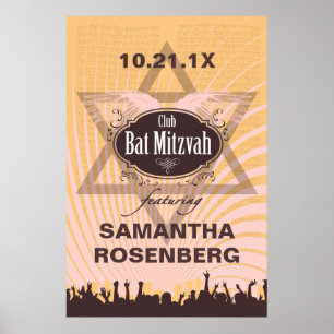 Club Bat Mitzvah Poster