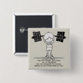 Club BITUB - ausgewogener Button (Vorne & Hinten)