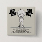 Club BITUB - ausgewogener Button (Vorderseite)