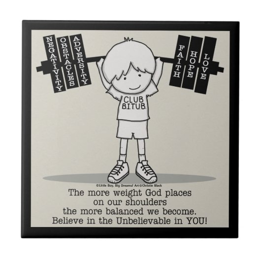 Club BITUB - ausgewogener Fliese (Vorderseite)