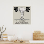 Club BITUB - ausgewogener (keine Grenze) Poster (Küche)