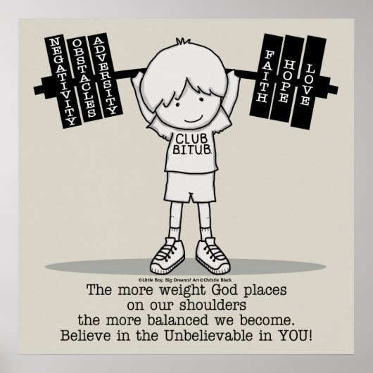 Club BITUB - ausgewogener (keine Grenze) Poster (Vorne)