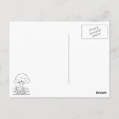 Club BITUB - ausgewogener Postkarte (Rückseite)