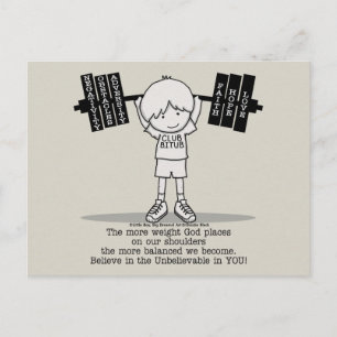 Club BITUB - ausgewogener Postkarte