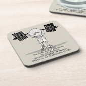 Club BITUB - ausgewogener Untersetzer (Linke Seite)