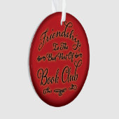 Club buchen / Gruppe Freundschaft Ornament (Vorderseite)
