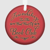 Club buchen / Gruppe Freundschaft Ornament (Rückseite)