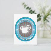 Club cool Projectionist Postkarte (Stehend Vorderseite)