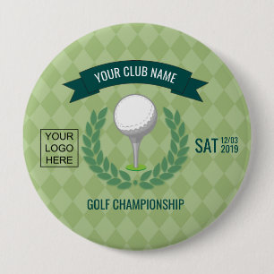 Club/Corporate Golf Turnier Logo hinzufügen Button