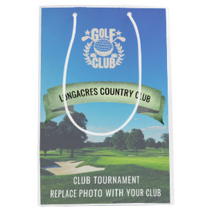 Club / Corporate Golf Turnier Logo Veranstaltung G Mittlere Geschenktüte