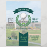 Club/Corporate Golf Turnierwerbung Flyer<br><div class="desc">Personalisiertes Golfturnier Einladung Flyer vielseitig für jede Art von Verein/Organisation. Alle Elemente auf dieser Club/Corporate Event-Einladung sind vollständig anpassbar. Wenn Sie Hilfe bei den Anpassungen benötigen oder eine andere persönliche Touch im Design haben möchten,  kontaktieren Sie uns (siehe "Diesen Designer Gefragt" unten).</div>