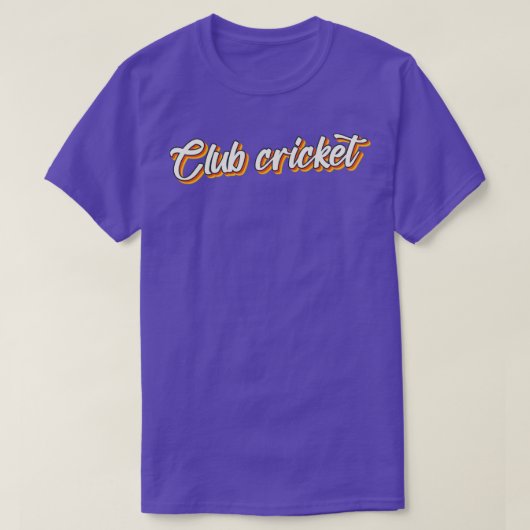 Club Cricket2 T-Shirt (Design vorne)