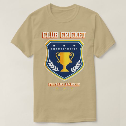 Club Cricket4 T-Shirt (Design vorne)