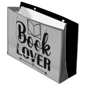 Club der Buchliebhaber Große Geschenktüte (Vorderseite Schrägansicht)