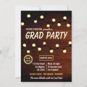 Club DJ Dance Music Graduation Party - Einladung (Vorderseite)