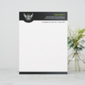 Club DJ Letterhead Briefkopf (Stehend Vorderseite)