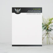 Club DJ Letterhead Briefkopf (Stehend Vorderseite)