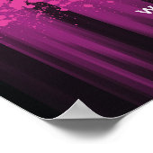 Club Flyer Look Sweet 16 Willkommenspender Poster (Ecke)