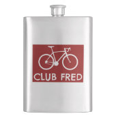 Club Fred Cycling Flachmann (Vorderseite)
