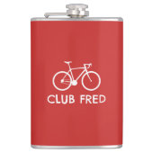Club Fred Cycling Flachmann (Vorderseite)