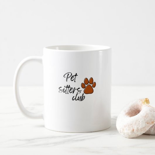 Club für Heimtiere Kaffeetasse (Mit Donut)