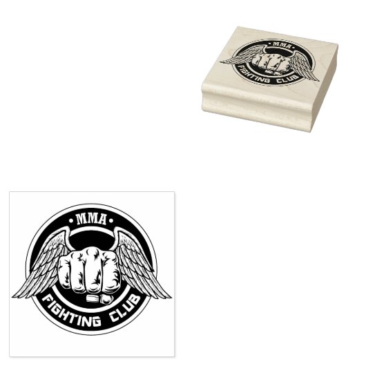 Club für Kampfkünste Gummistempel (Stempel)
