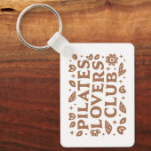 Club für Pilates Schlüsselanhänger (Vorderseite)