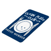 Club für saubere Platten Magnet (Linke Seite)