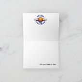 Club Gruß- oder Note Card Karte (Innenseite)