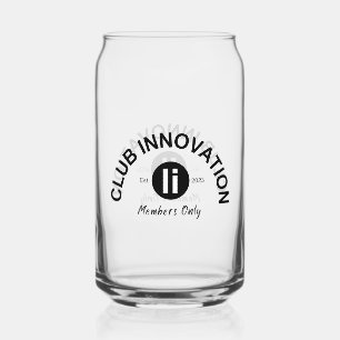 Club Innovation Sipper Glass mit Favicon Dosenglas