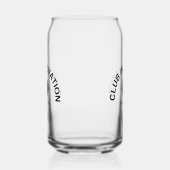 Club Innovation Sipper Glass mit Favicon Dosenglas (Links)