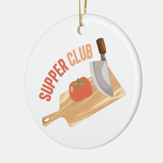 Club Keramik Ornament (Links)