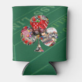 Club - Las Vegas Spielkartenform Dosenkühler (Vorderseite)