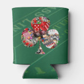 Club - Las Vegas Spielkartenform Dosenkühler (Rückseite)