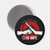 Club Martial Arts Magnet (Vorderseite/Rückseite)