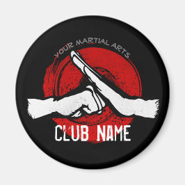 Club Martial Arts Magnet