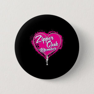 Club Member Open Heart Operation Survivor Button