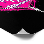 Club Member Open Heart Operation Survivor Poster (Ecke)